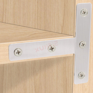 ขายึดรูปตัว L สแตนเลสสำหรับเชื่อมต่อเฟอร์นิเจอร์ ทนทาน ใช้ภายในอาคาร - Product Image 3