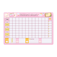 Table d'autodiscipline de croissance de l'enfant Points de récompense pour enfant Vérifier le tableau Autocollants de récompense Accueil Table de plan d'apprentissage magnétique