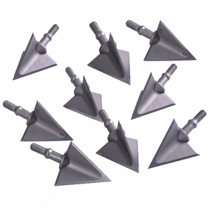 Têtes de tir à l'arc en acier inoxydable 100gr pointes à tête large pointes de flèches pour la chasse boulons d'arbalète - Product Image 5