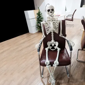 Halloween Skeleton Life Size Skeleton Full Body Realistic Human Bones With Joints For Halloween Pose Skeleton Prop Decor