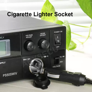 Qje แหล่งจ่ายไฟสื่อสาร<span class=keywords><strong>ว</strong></span>ิทยุ PS50SWIV 9-15V ปรับแรงดันเอาท์พุท13.8V 50A สำหรับรถยนต์<span class=keywords><strong>ว</strong></span>ิทยุ TH-9800 KT-7900D KT-8900 - Product Image 5