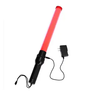 professional supplier beat price traffic control 26/54cm rechargeable wand led baton