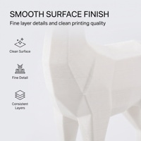 Filament d'imprimante 3D PLA écologique 1,75 mm 1 kg, faible rétrécissement, impression fluide, faible odeur, sans effet de chaîne, pour imprimantes FDM