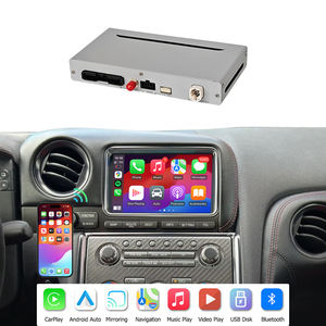 Interface sans fil <span class=keywords><strong>CarPlay</strong></span> Android Auto pour Nissan GTR 2010-2019, avec Mirror <span class=keywords><strong>Link</strong></span>, navigation GPS, DSP, Airplay, sans changement d'écran - Product Image 1
