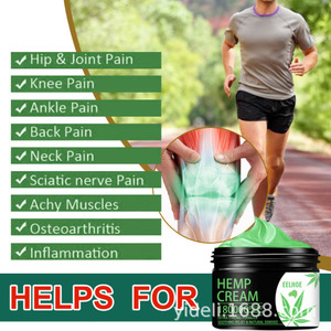 Crème naturelle puissante au <span class=keywords><strong>chanvre</strong></span> pour soulager la douleur, extrait pour les douleurs musculaires, pommade anti-fievre, crème au <span class=keywords><strong>chanvre</strong></span> - Product Image 5