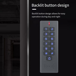 Clavier Tuya 13,56 MHz, lecteur de carte d'accès IC/ID, serrure de porte WIFI, contrôleur d'accès intelligent autonome pour la sécurité - Product Image 2