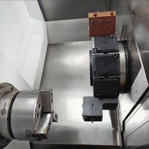 Độ chính xác cao HS52-CY hoàn toàn tự động ngang <span class=keywords><strong>CNC</strong></span> <span class=keywords><strong>Lathe</strong></span> phay má<span class=keywords><strong>y</strong></span> kim loại hợp kim nghiêng giường <span class=keywords><strong>CNC</strong></span> <span class=keywords><strong>Lathe</strong></span> <span class=keywords><strong>y</strong></span>-trục - Product Image 3