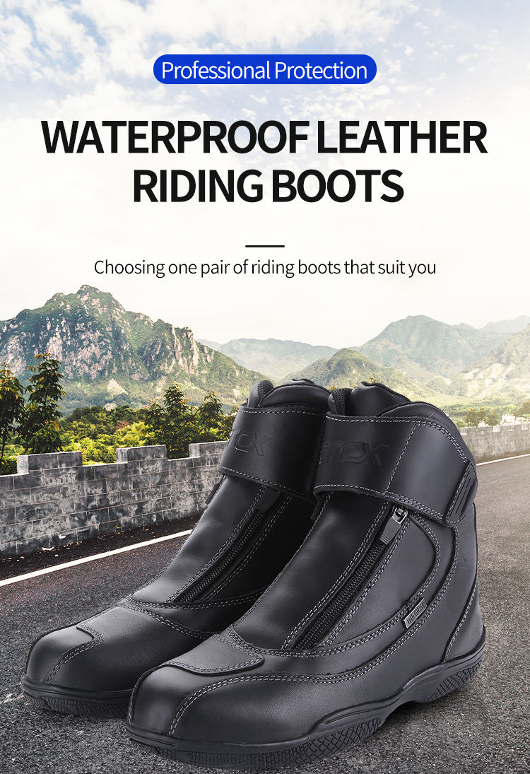 ARCX Motorcycle Boots Durable Waterproof Mens Street Riding Shoes