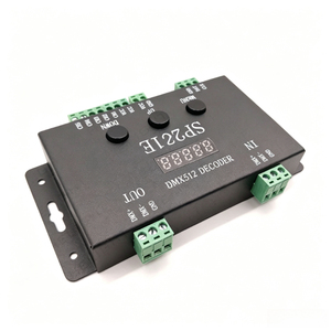 Décodeur DMX512 Symphony WS2811 Contrôleur LED Pleine Couleur pour Éclairage Scénique et Subcontrôle d'Ingénierie - Product Image 2