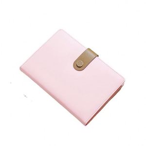 New Style Macaron Color Magnetic Buckle A5 Notebook PU Leather Cover Diary <b>Journal</b> for Promotion - Product Image 1