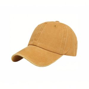 Casquette de baseball décontractée en jean délavé pour activités de plein air, casquette de sport pour adulte, casquettes de baseball personnalisées avec logo et couleurs assorties - Product Image 4