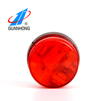 Luz Estroboscópica de Advertencia LED de 12V CC, Luz Intermitente Giratoria, Versión de Montaje con Tornillo, Gran Venta