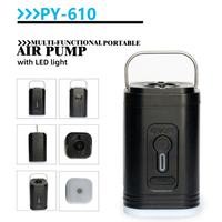 Pompe à air électrique sans fil portable 30W avec batterie rechargeable intégrée de 1200 mAh pour gonflables, coussins et canapés
