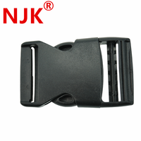 Boucle de déverrouillage rapide NJKJ1-006 pour gilet tactique ou ceinture, boucles de sangle latérales en plastique de 38 mm à déverrouillage rapide