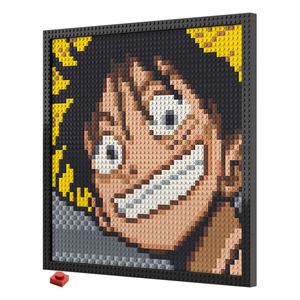 40cm X 40cm Puntos Ladrillos 1x1 Retratos de pared DIY Decoración para el hogar Construcción Modelo de juguete Pintura de bloques de construcción - Product Image 1