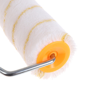 La Chine fabrique un rouleau de peinture bon marché de haute qualité manche en plastique brosse de rouleau de peinture de 9 pouces pour l'industrie