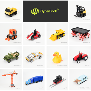 Kit de Hardware de Robótica CyberBrick con MicroPython, Control Uno a Uno/Múltiple, WiFi 2.4G y Alcance de hasta 100m - Product Image 1