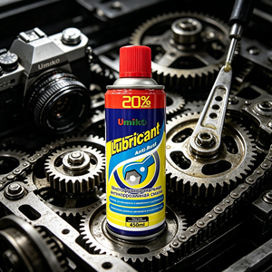 น้ำมันหล่อลื่นอเนกประสงค์ OEM W D-40 สีม่วง ขนาด 450 มล. บรรจุกระป๋องอะลูมิเนียม ยี่ห้อ <span class=keywords><strong>Umiko</strong></span> ป้องกันสนิม ทำความสะอาดอุปกรณ์ - Product Image 2