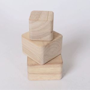 Juego de caja de sonido cuadrada de madera, instrumento de percusión Orff para entrenamiento sensorial y educación musical - Product Image 2