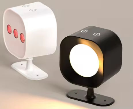 Black round t058 [2000 ma double-sided wall lamp]