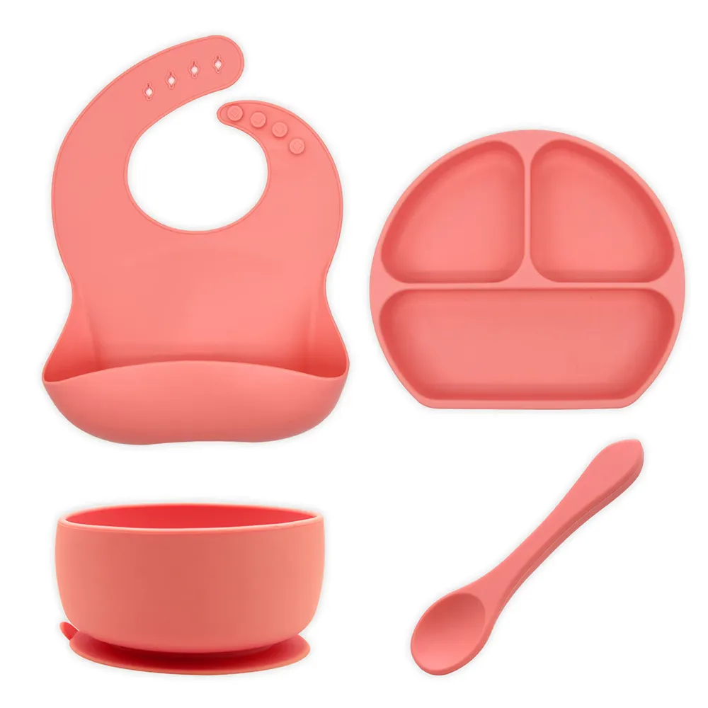 Deko — bol en Silicone coloré sans BPA pour bébé, produit de qualité alimentaire pour le tissage des petits, pour auto-alimentation des enfants, nouvelle collection