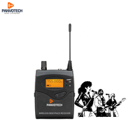 Pour Panvotech WIEM-620 système de moniteur intra-auriculaire UHF à 2 canaux double Bodypack pour une performance sur scène professionnelle ou une utilisation en studio