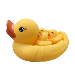 حمام كبير من كلوريد البولي فينيل خالٍ من BPA مع مجموعة البط الأصفر المطاطي للأم والأطفال - Product Image 5