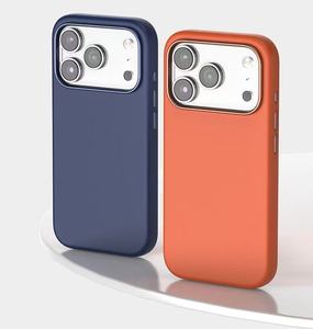 Vendita calda nuova cassa del telefono in Silicone arancione <span class=keywords><strong>per</strong></span> iphone 17 16 15 Pro Max in Stock accessori <span class=keywords><strong>per</strong></span> telefoni cellulari nuovi <span class=keywords><strong>per</strong></span> iphone 17air - Product Image 1