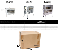 Four de camping professionnel en acier inoxydable, poêle chauffante pliable, à bois et charbon de bois, four de cuisson multifonctionnel pour l'extérieur