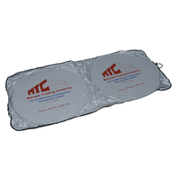 Pare-soleil personnalisé pour voiture, pare-soleil pliable pour voiture, pare-soleil en polyester 170t 190t