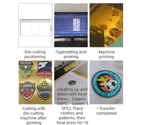 <span class=keywords><strong>Pellicola</strong></span> di stampa UV con etichetta in gomma siliconica 3D, <span class=keywords><strong>pellicola</strong></span> per stampa in TPU con etichetta stereoscopica, per il logo personalizzato del Club sportivo di calcio - Product Image 3