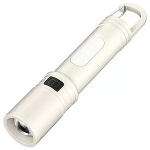 مصباح يدوي LED قوي ببطارية طويلة للغاية متعدد الوظائف ABS USB تصميم جديد خارجي مدمن مخدرات - Product Image 5