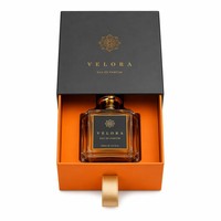Flacon de parfum vide avec logo personnalisé, en matériaux recyclés, boîte cadeau en carton rigide avec doublure en éponge, luxe, OEM, ODM, vente en gros