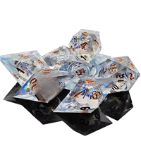 Dungeons and Dragons COC - Jeu de dés polyédriques en résine gravés, multi-facettes, de luxe, 7 pièces pour les jeux de table DND