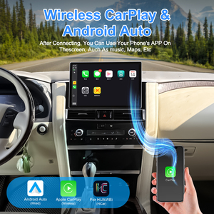 วิทยุติดรถยนต์ Navihua รุ่นใหม่ ขนาด 13.1 นิ้ว ระบบ Android รองรับ Carplay พร้อมระบบนำทาง GPS และ DSP เครื่องเล่น DVD สำหรับรถยนต์ Nissan Patrol Y62 QX80 Armada ปี 2012-2020 - Product Image 5