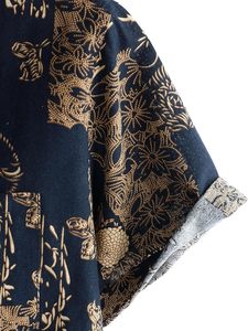 <span class=keywords><strong>เสื้อ</strong></span>ลำลองแขนสั้นพิมพ์ลายวินเทจสำหรับผู้ชาย, <span class=keywords><strong>เสื้อ</strong></span>ผ้าฝ้ายลินินสไตล์วินเทจสำหรับฤดูร้อน - Product Image 5