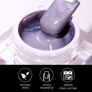 JTING Nuevo Diseño, Muestra Gratis, Marca Privada, Venta al por Mayor, Colección de 6 Colores, Gel de Perlas, Sin Hema, Vegano, Esmalte de Uñas con Gel de Perlas - Product Image 4