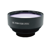 Lentille de focalisation série 1064 nm à vente chaude en usine, lentille de marquage au laser à fibre optique en quartz, miroir de champ, lentille de marquage au laser à fibre