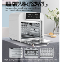 Four électrique compact de comptoir pour pizza, pain et viande, appareil de cuisine domestique, four à convection, vente en gros usine, support OEM