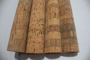 Papier peint isolé en liège au design géométrique moderne avec doublure en or Installation facile pour meubles, murs et villas - Product Image 5