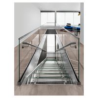 Escalier droit intérieur sur mesure, fourni directement par l'usine, pour bâtiments commerciaux, hôtels, villas, projets d'escaliers droits