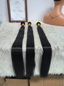 Promotion Letsfly Long Bundles 30inch to 38inch Straight Human <b>Hair</b> <b>Extensions</b> Cheap Virgin <b>Hair</b> Weave 100gram - Product Image 4