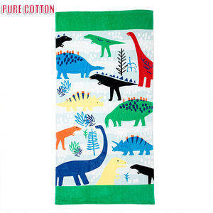 Toalla de Baño Rectangular de Algodón Grueso con Diseño de Dibujos Animados, Estilo Europeo Americano, Estampada, de Terciopelo Cortado, para Adultos y Niños, Tamaño Grande, para <span class=keywords><strong>Playa</strong></span> - Product Image 5