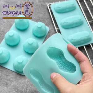 Moldes de Silicona para Velas con Forma de Nuez Tangba, Molde de Silicona para Nuez Pecana, Molde de Silicona para Avellana y Cacahuete, Herramienta para Pasteles Personalizable - Product Image 3