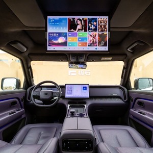 2026 2027 <span class=keywords><strong>Black</strong></span> Rox ADAMAS 6 7 places Tout-terrain Conduite à gauche Véhicule électrique à autonomie étendue SUV de luxe robuste Hybride à énergie nouvelle - Product Image 6
