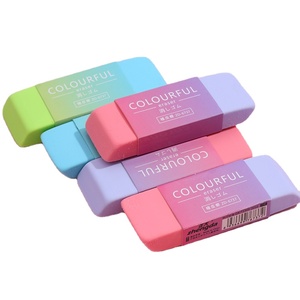 Personnalisé Créatif Mignon Fait de Caoutchouc Couleur Étudiant Crayon Gomme pour Enfants Apprentissage Papeterie - Product Image 1
