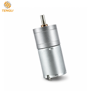 GM25-370 25mm 12V 24V DC Gear Motor 5-1000RPM Gearbox Logam dengan Poros Kustom - Harga Langsung dari Pabrik