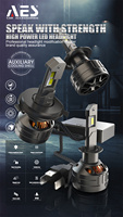 AES Play and Plug Design de luxe 65W T1-H1 ampoule de phare Led pour phares de voiture H4 H7 H11 9005