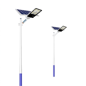 เสาไฟโซลาร์เซลล์ Hepu สำหรับโครงการให้แสงสว่างบนถนนของรัฐบาล - Product Image 1