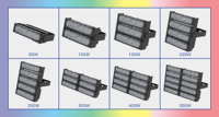 Reflector Led de inundación superbrillante para exteriores, reflector de alta eficiencia de 250W para jardín